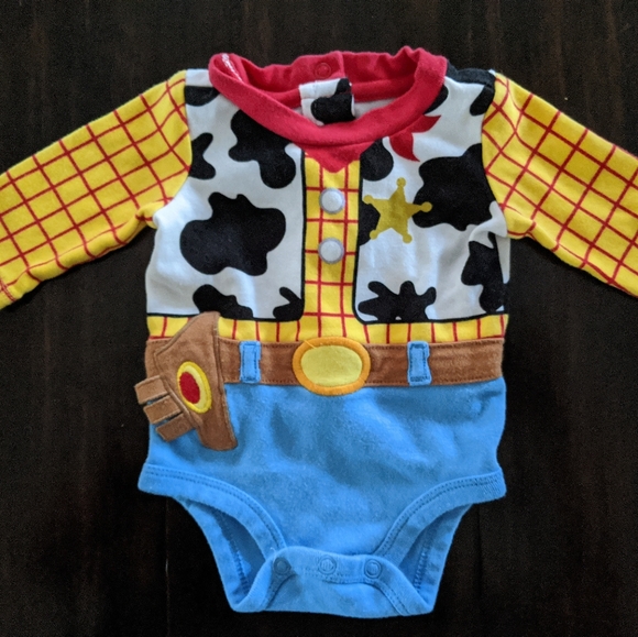 Disney Toy Story Woody onesie - size 0-3 months - Picture 1 of 2